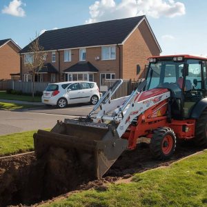 Compact Backhoe Loader